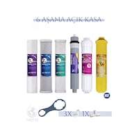 Açık Kasa Su Arıtma Ve İhlas -compact- Uyumlu 6'lı Filtre Seti Açık Kasa Su Arıtma Ve İhlas -compact- Uyumlu 6'lı Filtre Seti