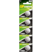 GP CR2032 3V Lityum Blister Düğme Pil 5'li GP CR2032 3V Lityum Blister Düğme Pil 5'li