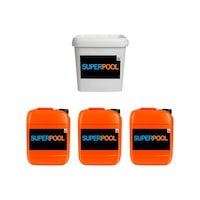 SPP Superpool 4'lü Havuz Bakım Kimyasal Seti 10 KG