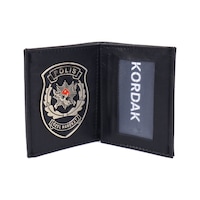 Pöh Rozetli Cüzdan Polis Özel Haretkat Cüzdanı Siyah Pöh Rozetli Cüzdan Polis Özel Haretkat Cüzdanı Siyah
