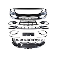 Mercedes A Serisi W176 A45 Amg Ön Tampon Set 2013-2018 Arası Uyumlu Mercedes A Serisi W176 A45 Amg Ön Tampon Set 2013-2018 Arası Uyumlu