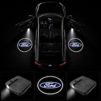 Ford Kapı Altı Logo Projektör Led Işığı 2'li Set Pilli Kablosuz Kapı Karşılama Lambası Ford Kapı Altı Logo Projektör Led Işığı 2'li Set Pilli Kablosuz Kapı Karşılama Lambası