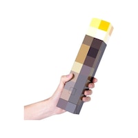 Minecraft Meşale Madenci Gece Led Gece Işığı Kahverengi Minecraft Meşale Madenci Gece Led Gece Işığı Kahverengi