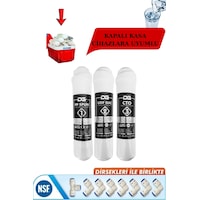 3lü Kapalı Kasa Su Arıtma Cihazı Filtre Seti 6 Aylık Set- 3lü Kapalı Kasa Su Arıtma Cihazı Filtre Seti 6 Aylık Set-