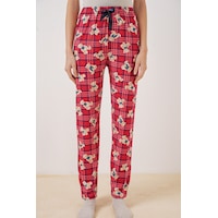 Bigdart 4323 Desenli Pijama Altı - Kırmızı Bigdart 4323 Desenli Pijama Altı - Kırmızı