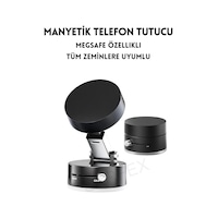 Megsafe Uyumlu Telefon Tutucu Mıknatıslı Tüm Telefonlara Uyumlu Araç Telefon Tutucu Siyah Megsafe Uyumlu Telefon Tutucu Mıknatıslı Tüm Telefonlara Uyumlu Araç Telefon Tutucu Siyah