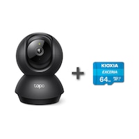 TP-Link Tapo C211 2K 3 MP Wi-Fi Kamera + Kioxia Exceria 64 GB Micro SDXC Hafıza Kartı TP-Link Tapo C211 2K 3 MP Wi-Fi Kamera + Kioxia Exceria 64 GB Micro SDXC Hafıza Kartı
