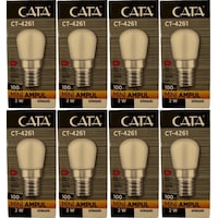 Cata Ct-4261 2w 3200k Günışığı E14 Duylu Mini Led Ampul 8 Adet Cata Ct-4261 2w 3200k Günışığı E14 Duylu Mini Led Ampul 8 Adet