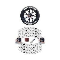 Michelin Motorsiklet & Araç 3D Oto Lastik Yazısı / Araç Oto Lastik 3D Sticker & Arma | 8 Adet Michelin Motorsiklet & Araç 3D Oto Lastik Yazısı / Araç Oto Lastik 3D Sticker & Arma | 8 Adet