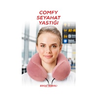 Viscofoam Comfy Ortopedik Seyahat Yastığı Visco Boyun Destekli Seyahat Yastığı - Somon | Ergo Travel Viscofoam Comfy Ortopedik Seyahat Yastığı Visco Boyun Destekli Seyahat Yastığı - Somon | Ergo Travel