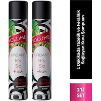 Tropik Kokulu Hacimlendirici Kuru Şampuan Seti 2x200ml- Vegan - Uv Korumalı Tropik Kokulu Hacimlendirici Kuru Şampuan Seti 2x200ml- Vegan - Uv Korumalı