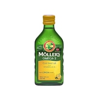 Möller's Omega-3 Cod Liver Oil Doğal Limon Aromalı 150 Ml Takviye Edici Gıda Möller's Omega-3 Cod Liver Oil Doğal Limon Aromalı 150 Ml Takviye Edici Gıda