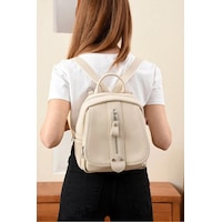 Just Polo Kadın Günlük Kullanıma Uygun Ayarlanabilir Askılı Lüks Sırt Çantası Shopper Krem Just Polo Kadın Günlük Kullanıma Uygun Ayarlanabilir Askılı Lüks Sırt Çantası Shopper Krem