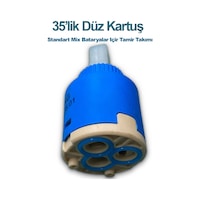 35'lik Düz Batarya Kartuşu Standart Aç Kapa Bataryalara Uyumludur Mix Model 35'lik Düz Batarya Kartuşu Standart Aç Kapa Bataryalara Uyumludur Mix Model