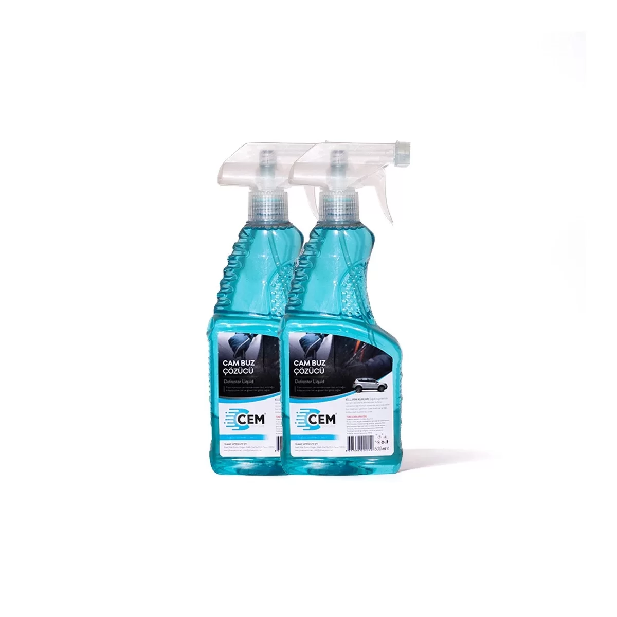 Cem Car Care Buz Çözücü Sprey 2'li Avantajlı Paket Mavi Cem Car Care Buz Çözücü Sprey 2'li Avantajlı Paket Mavi