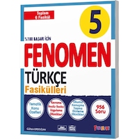 Fenomen 5. Sınıf Türkçe Fasikülleri Seti Fenomen Yayınları Fenomen 5. Sınıf Türkçe Fasikülleri Seti Fenomen Yayınları