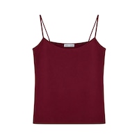 Vadon 1007 Kadın Pamuklu Slim Fit İnce Askılı Yumuşak Dokulu Basic Atlet Body Bordo Vadon 1007 Kadın Pamuklu Slim Fit İnce Askılı Yumuşak Dokulu Basic Atlet Body Bordo