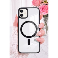 Fibaks iPhone 11 Uyumlu Kılıf Magsafe Wireless Şarj Özellikli Tam Koruma Renkli Sert Silikon Ege Kapak Fibaks iPhone 11 Uyumlu Kılıf Magsafe Wireless Şarj Özellikli Tam Koruma Renkli Sert Silikon Ege Kapak