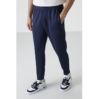 Tommy Life Barton Lacivert Jogger Erkek Eşofman Alt - 84952 Lacivert