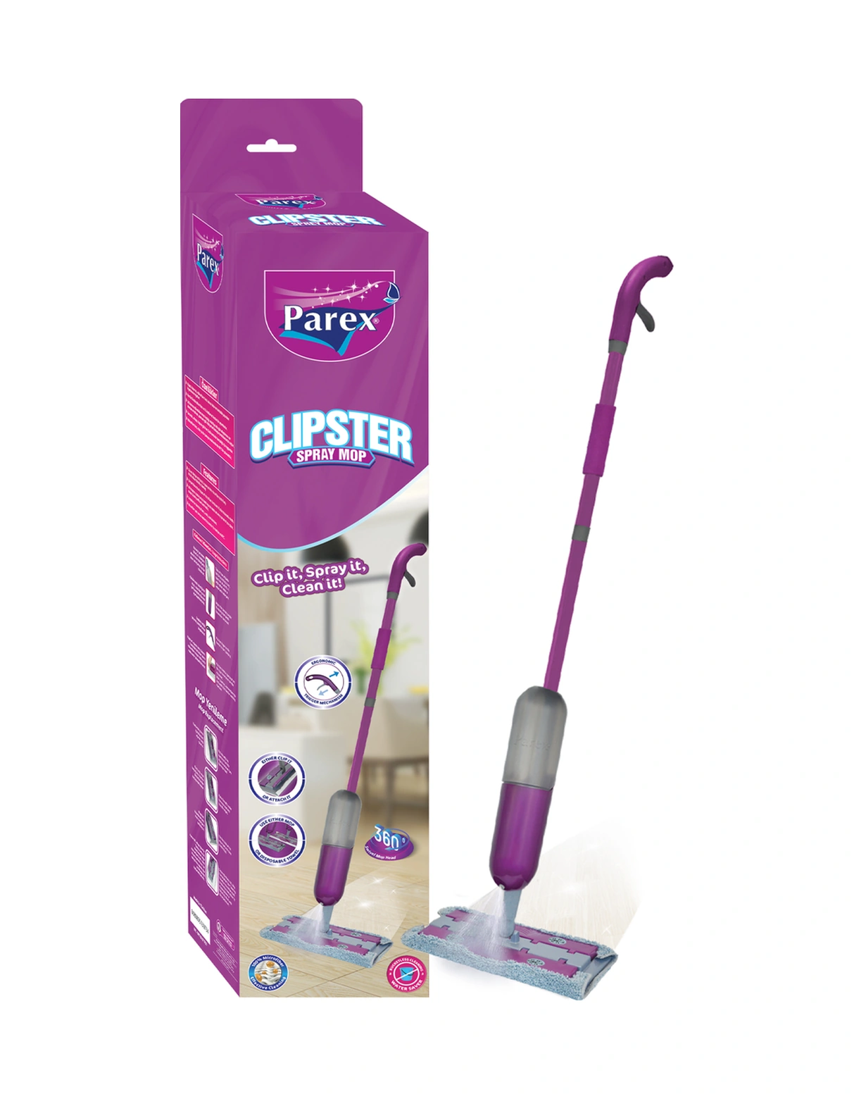 Clipster Sprey Mop Clipster Sprey Mop