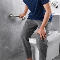 30 Cm Yaşlı Engelli Tutunma Barı Banyo Wc Destek Kolu Açık Gri 30 Cm Yaşlı Engelli Tutunma Barı Banyo Wc Destek Kolu Açık Gri
