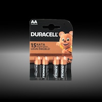 Duracell Alkalin AAA İnce Kalem Pil (LR03 / MN2400) 4'lü Duracell Alkalin AAA İnce Kalem Pil (LR03 / MN2400) 4'lü