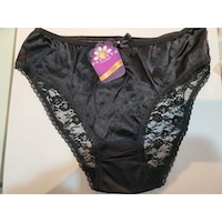 Papatya Dantel Detaylı Kadın Külot Slip V33 Siyah Papatya Dantel Detaylı Kadın Külot Slip V33 Siyah