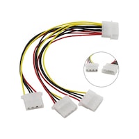 Power Çoklayıcı Kasa Içi 4 Pin Molex 1 Erkek 3 Dişi Kablo