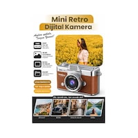 Teknoloji Gelsin Mini 1080P Ekranlı Dijital Anahtarlık Vlog Kamerası Teknoloji Gelsin Mini 1080P Ekranlı Dijital Anahtarlık Vlog Kamerası