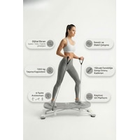 Slider Evde Kaykay Spor Aleti Dijital Ekranlı Kaydırmalı Fitness Board, 6 Fonksiyonlu Slider Evde Kaykay Spor Aleti Dijital Ekranlı Kaydırmalı Fitness Board, 6 Fonksiyonlu