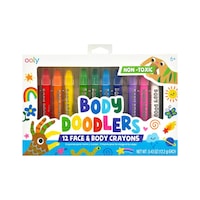 Ooly Body Doodlers 12 Li Yüz Ve Vücut Boyası 133-116 Çok Renkli Ooly Body Doodlers 12 Li Yüz Ve Vücut Boyası 133-116 Çok Renkli