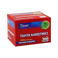 Tropic Tahta Ahşap Karıştırıcı Çay Kaşığı 1000 Adet Tropic Tahta Ahşap Karıştırıcı Çay Kaşığı 1000 Adet