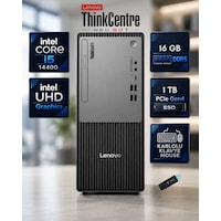 Lenovo Thinkcentre Neo 50T G5 12UD002CTR-RNP02F i5-14400 16 GB 1 TB SSD Dos Masaüstü Bilgisayar Lenovo Thinkcentre Neo 50T G5 12UD002CTR-RNP02F i5-14400 16 GB 1 TB SSD Dos Masaüstü Bilgisayar