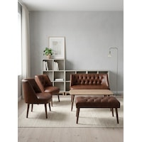 Milano 2+1+1+sehpa+bench Deri Çay Seti Koltuk Takımı Ofis Bekleme Takımı Ahşap Ayaklı - Acı Kahve Kahverengi Milano 2+1+1+sehpa+bench Deri Çay Seti Koltuk Takımı Ofis Bekleme Takımı Ahşap Ayaklı - Acı Kahve Kahverengi