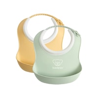 BabyBjörn Yumuşak Önlük Seti Powder Green Yellow BabyBjörn Yumuşak Önlük Seti Powder Green Yellow