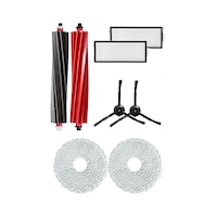 Rovexa Roborock Qrevo Master Uyumlu 7 Parça Siyah Yan Fırçalı Set 7 Parça Siyah Set Rovexa Roborock Qrevo Master Uyumlu 7 Parça Siyah Yan Fırçalı Set 7 Parça Siyah Set