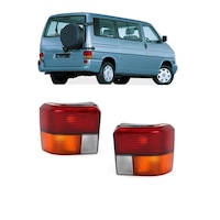 Volkswagen Transporter T4 1990-2003 Uyumlu Sağ + Sol Takım Arka Sarı Stop Lambası 2 Adet Duysuz Volkswagen Transporter T4 1990-2003 Uyumlu Sağ + Sol Takım Arka Sarı Stop Lambası 2 Adet Duysuz