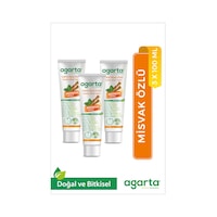 Agarta Doğal Misvak Özlü Diş Macunu 3 x 100 ML Agarta Doğal Misvak Özlü Diş Macunu 3 x 100 ML