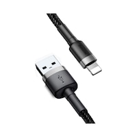 Baseus Cafule 2.4A Apple iPhone Uyumlu Lightning Hızlı Şarj Kablosu 1 Metre Baseus Cafule 2.4A Apple iPhone Uyumlu Lightning Hızlı Şarj Kablosu 1 Metre