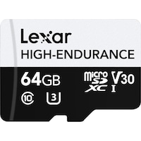 Lexar High Endurance 64 GB Micro SD 100 MB V30 4K Hafıza Kartı