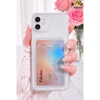 Fibaks iPhone 12 Uyumlu Kılıf Kamera Koruma Ve Köşe Korumalı Arkası Kartlıklı Cüzdanlı Darbe Emici Kapak Fibaks iPhone 12 Uyumlu Kılıf Kamera Koruma Ve Köşe Korumalı Arkası Kartlıklı Cüzdanlı Darbe Emici Kapak