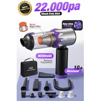 Auhma Ahv-29 Kablosuz Araç Süpürgesi 220w 22000pa Güçlü Vakum & Üfleme Özellikli Şarjlı Oto Süpürge Gri Auhma Ahv-29 Kablosuz Araç Süpürgesi 220w 22000pa Güçlü Vakum & Üfleme Özellikli Şarjlı Oto Süpürge Gri