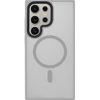 Samsung S26 Ultra Uyumlu Magsafe Özellikli Sert Fall Telefon Kılıfı Gri Samsung S26 Ultra Uyumlu Magsafe Özellikli Sert Fall Telefon Kılıfı Gri