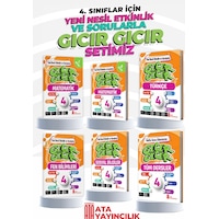 Ata Yayıncılık 4. Sınıf Gıcır Gıcır 6'Lı Set Türkçe - Mat Ata Yayıncılık 4. Sınıf Gıcır Gıcır 6'Lı Set Türkçe - Mat