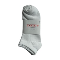 Ozzy Socks 12 Çift Ekonomik Pamuklu Beyaz Erkek Patik Beyaz Ozzy Socks 12 Çift Ekonomik Pamuklu Beyaz Erkek Patik Beyaz