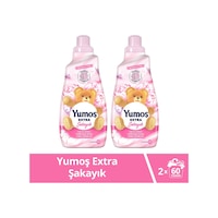 Yumoş Extra Konsantre Çamaşır Yumuşatıcısı Şakayık 2 x 1440 ML Yumoş Extra Konsantre Çamaşır Yumuşatıcısı Şakayık 2 x 1440 ML