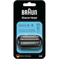 Braun Series 5 53B Tıraş Makinesi Yedek Başlığı - Siyah