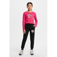 Fyk Kids Yuvarlak Yaka Love Baskılı Kız Çocuk Alt-üst Takım Fuşya Fyk Kids Yuvarlak Yaka Love Baskılı Kız Çocuk Alt-üst Takım Fuşya