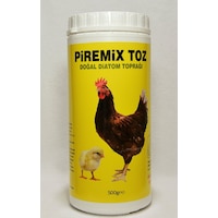 Piremix Tavuk Biti Ve Pire Önleyici Doğal Diatom Toprağı 500 G Piremix Tavuk Biti Ve Pire Önleyici Doğal Diatom Toprağı 500 G