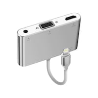 Apple Uyumlu iPhone iPad P32 Hdmı Vga Av Audıo Dönüştürücü Adaptör Apple Uyumlu iPhone iPad P32 Hdmı Vga Av Audıo Dönüştürücü Adaptör
